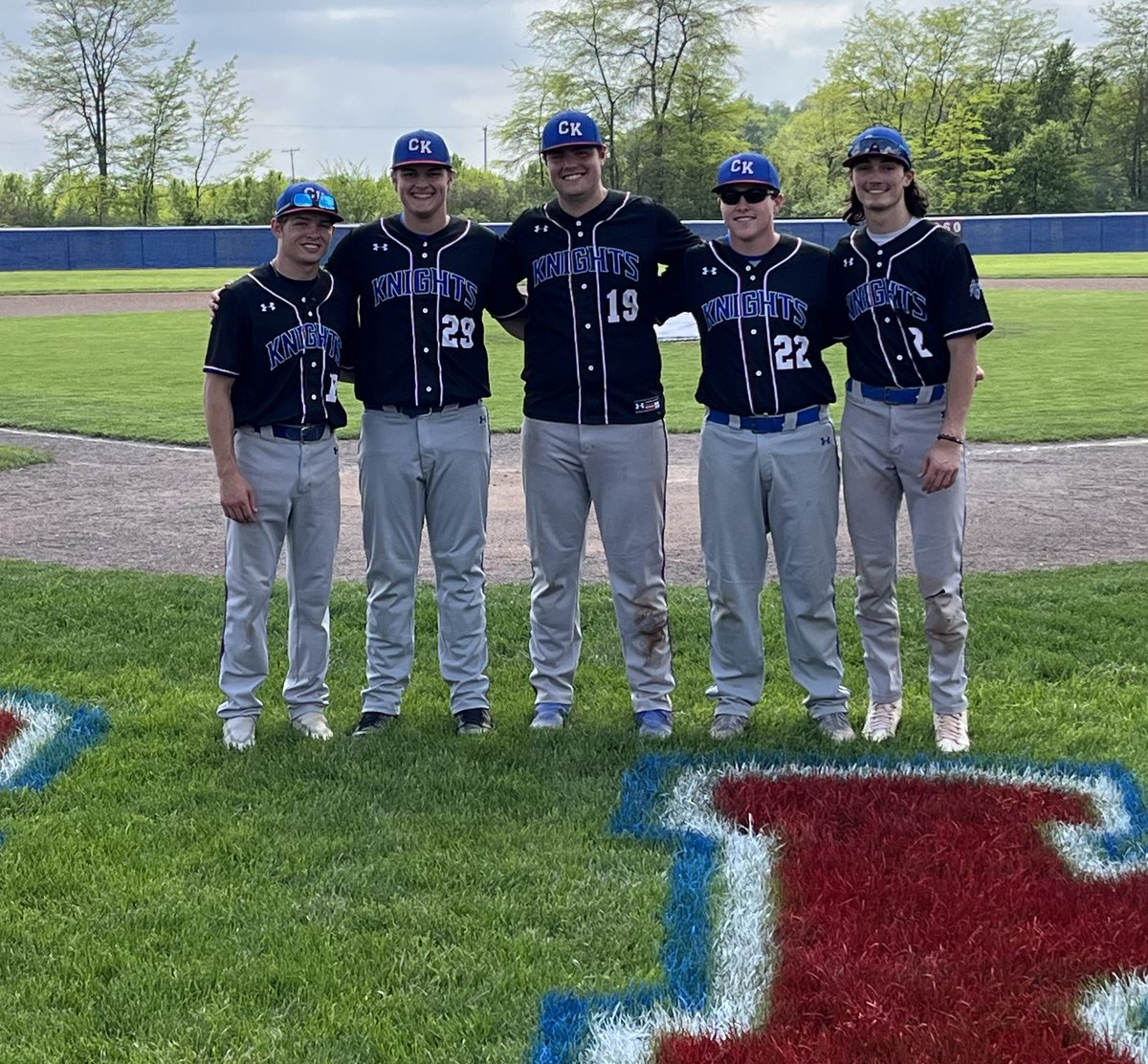 Nolan, Levi, Connor, Preston, and Hunter thank you for all of your hard work, sacrifice, loyalty, and selflessness! You have all embodied what it means to be a Crestview Baseball Player! We are proud of you, but we are not done yet!!! #GoKnights#NotDoneYet