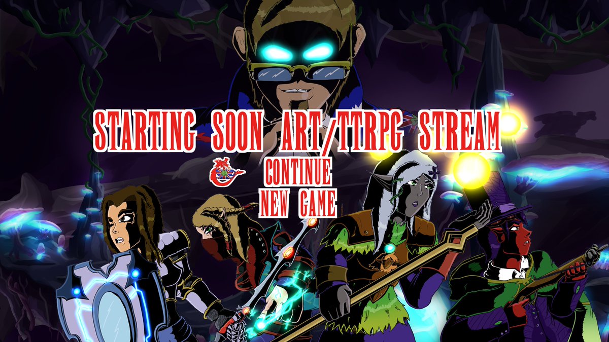 Art then TTRPG stream @ 12:30 pm UTC on my Twitch channel VampTheLostSoul
#vtubers #vtuber #twitch #tabletoprpgs #streamer
twitch.tv/vampthelostsoul