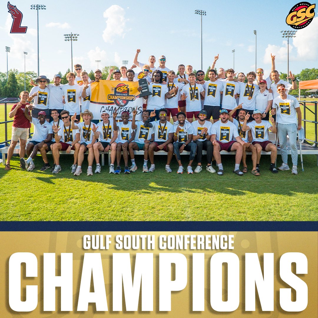 GSC CHAMPIONS AGAIN‼️ The Men and Women are taking home another conference title this outdoor season! #FiredUp🔥
