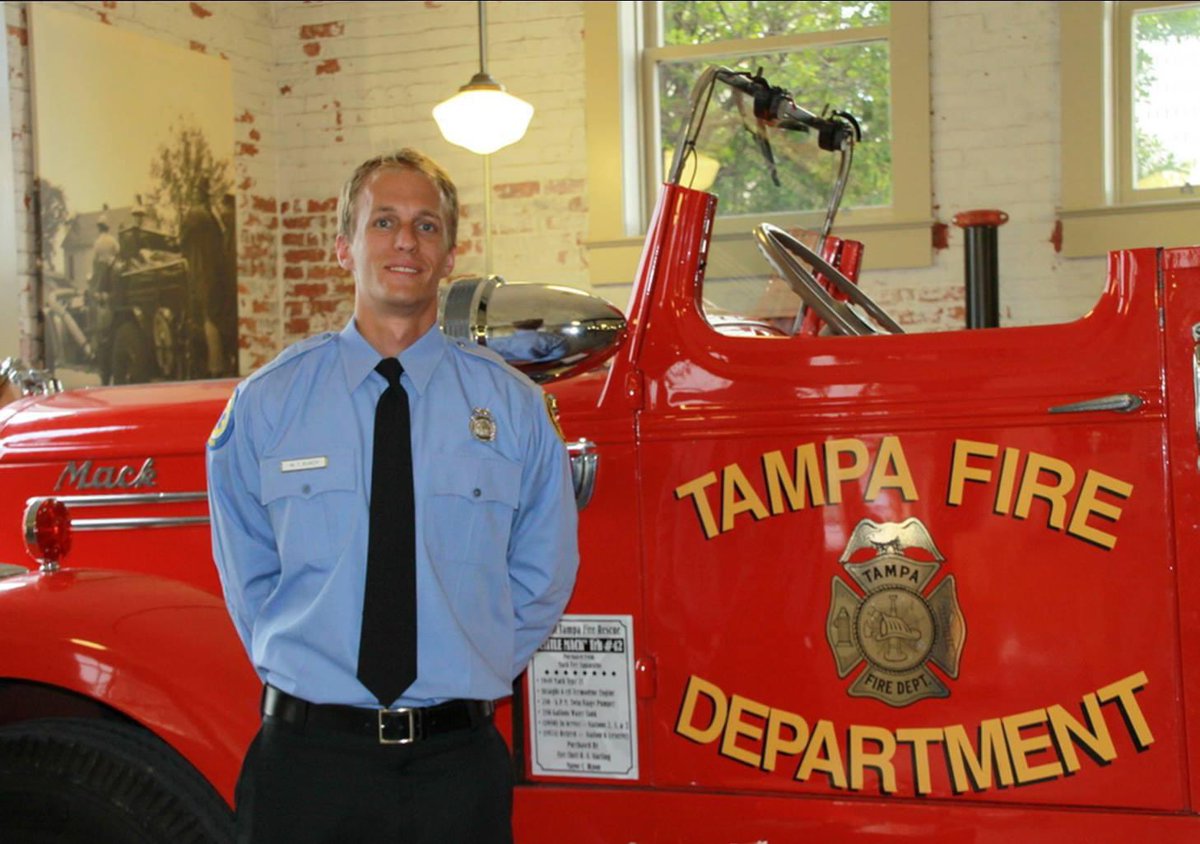 Good times at @TampaFireRescue with @TFF754 for the Matthew Bunch Cinco de Mayo dodgeball tournament. 9 years ago, Mr. Bunch died from cholangiocarcinoma & every year his friends honor him with a dodgeball game & celebration of his life. #loyalty