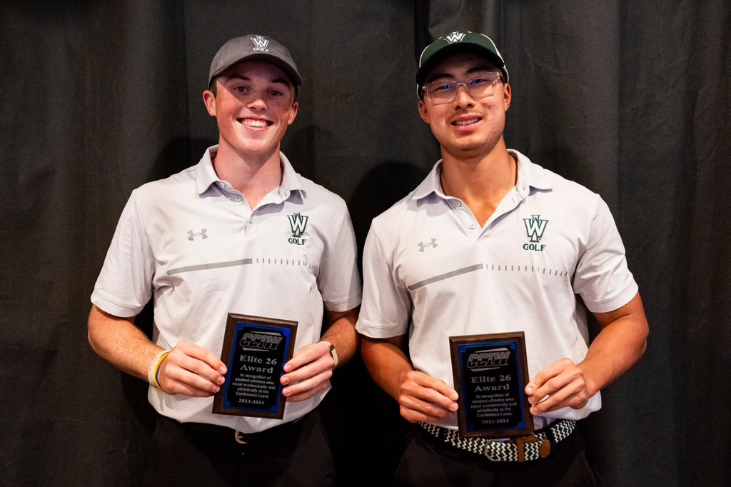 It has been 4,753 days since a team other than the Titans (@iwumgolf) won the CCIW Men’s Golf title 🏆 

#TGOE