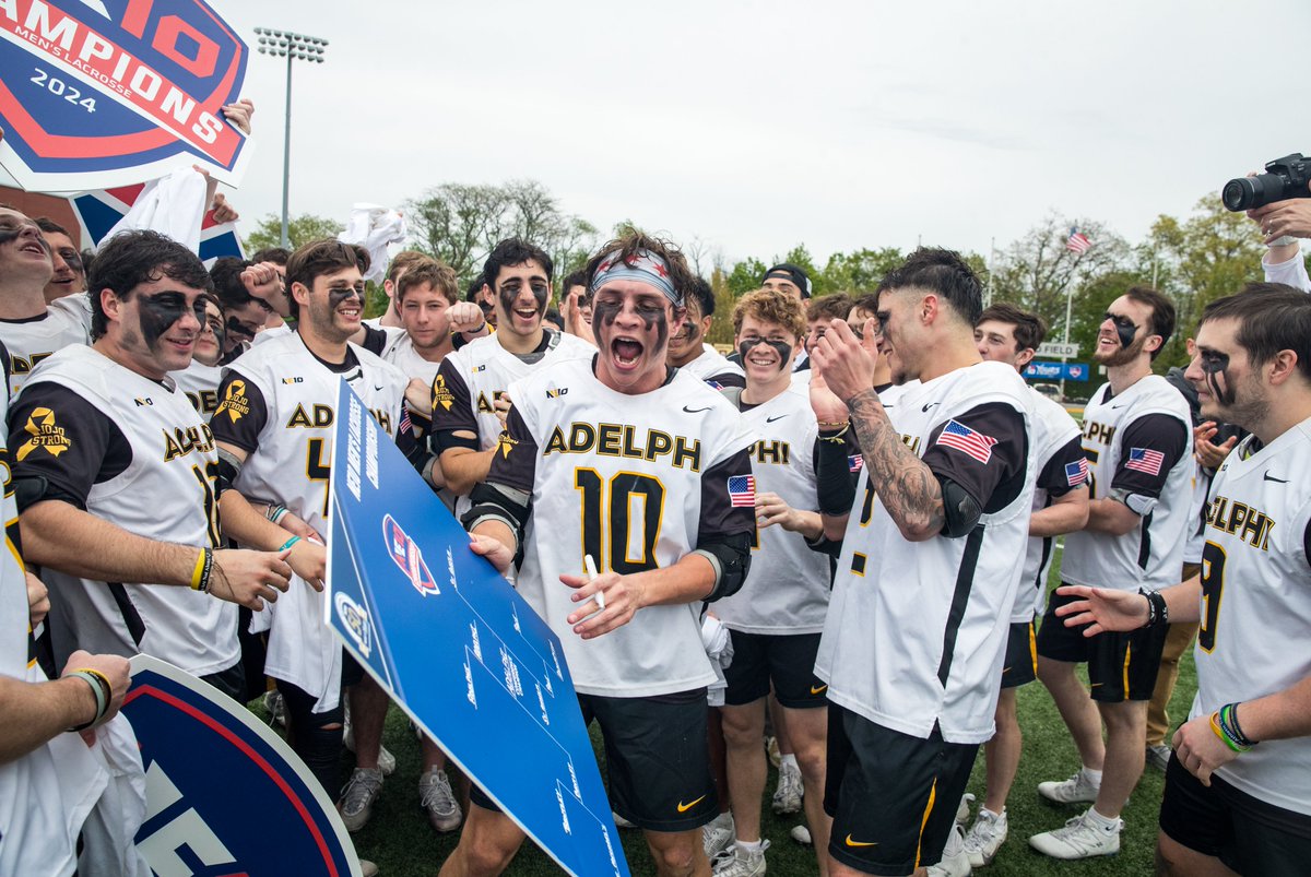 More 📸 from today on Long Island, as @AUPanthers win the NE10 title on their home turf!

#NE10EMBRACE #NCAAD2 #D2MLAX