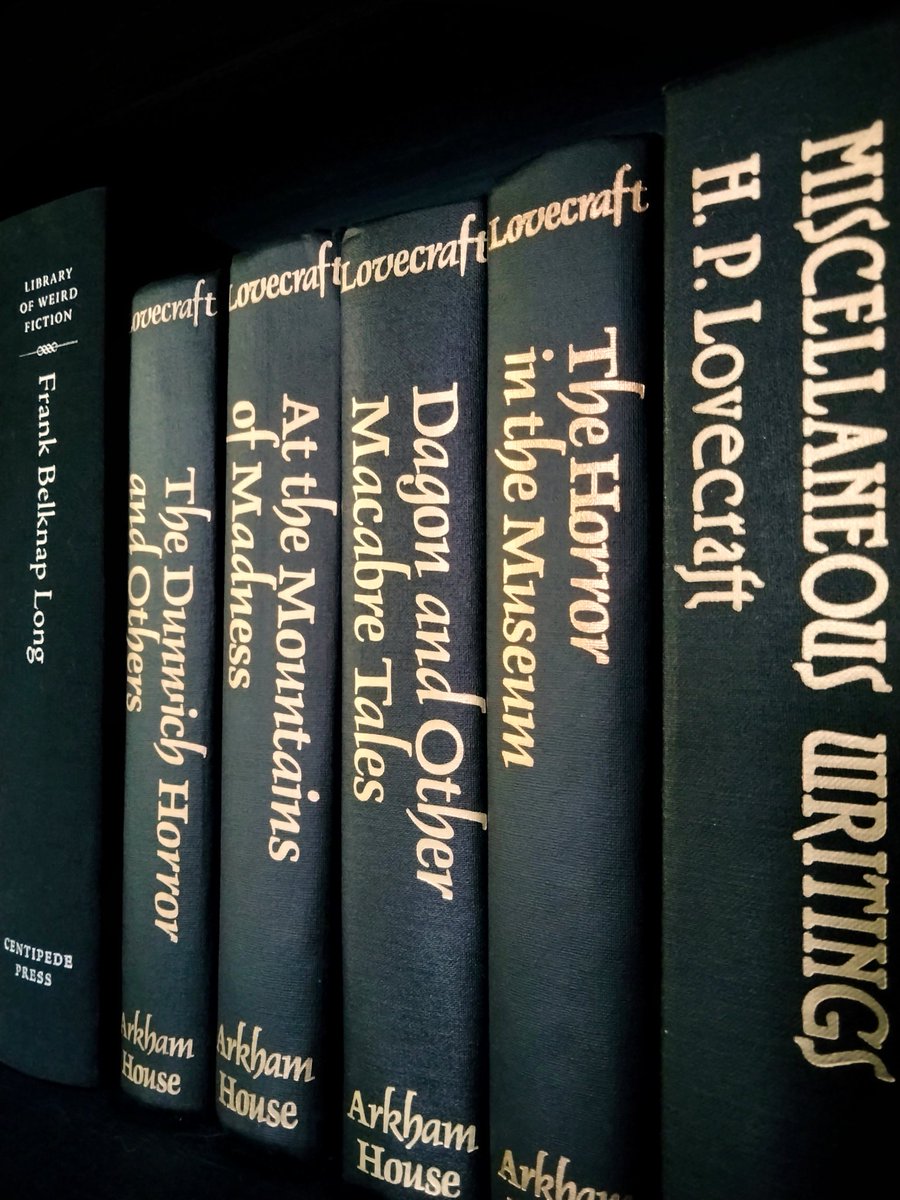 'Dagon and Other Macabre Tales' by H.P. Lovecraft, corrected edition, published by Arkham House in 1986 Originally released in 1965, this third volume of Arkham House's original four-volume collected Lovecraft set compiles many of his shorter, lesser-known stories. 1/3