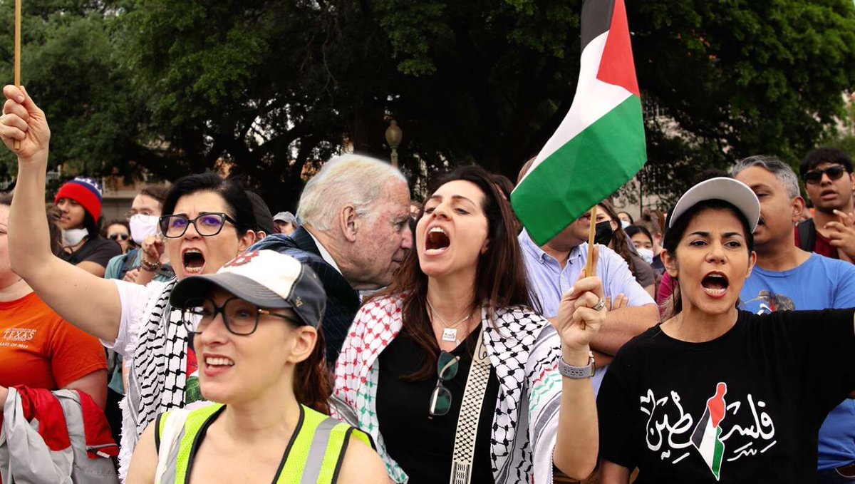 Biden Drops Support For Pro-Palestine Protestors After Realizing How Bad Their Hair Smells buff.ly/4dib3OO