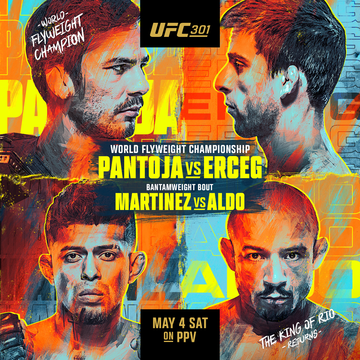 Join us tonight at 9 PM in #DraftDayRiverside for #UFC301 for Pantoja vs Erceg. Draft Day Sports Lounge will have all the fights from early prelims to the main event. Stop in tonight to witness the energy of UFC 301!