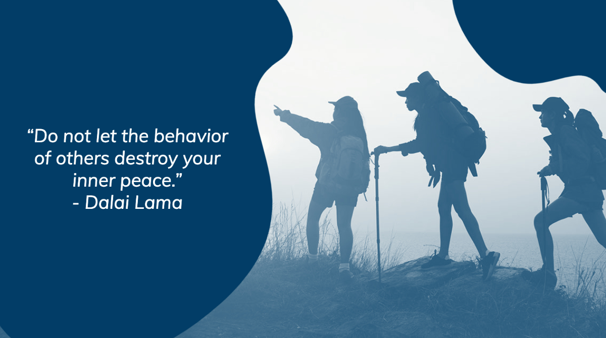 “Do not let the behavior of others destroy your inner peace.”  - Dalai Lama  #inspiration #motivation #quotes #success #motivationalquotes