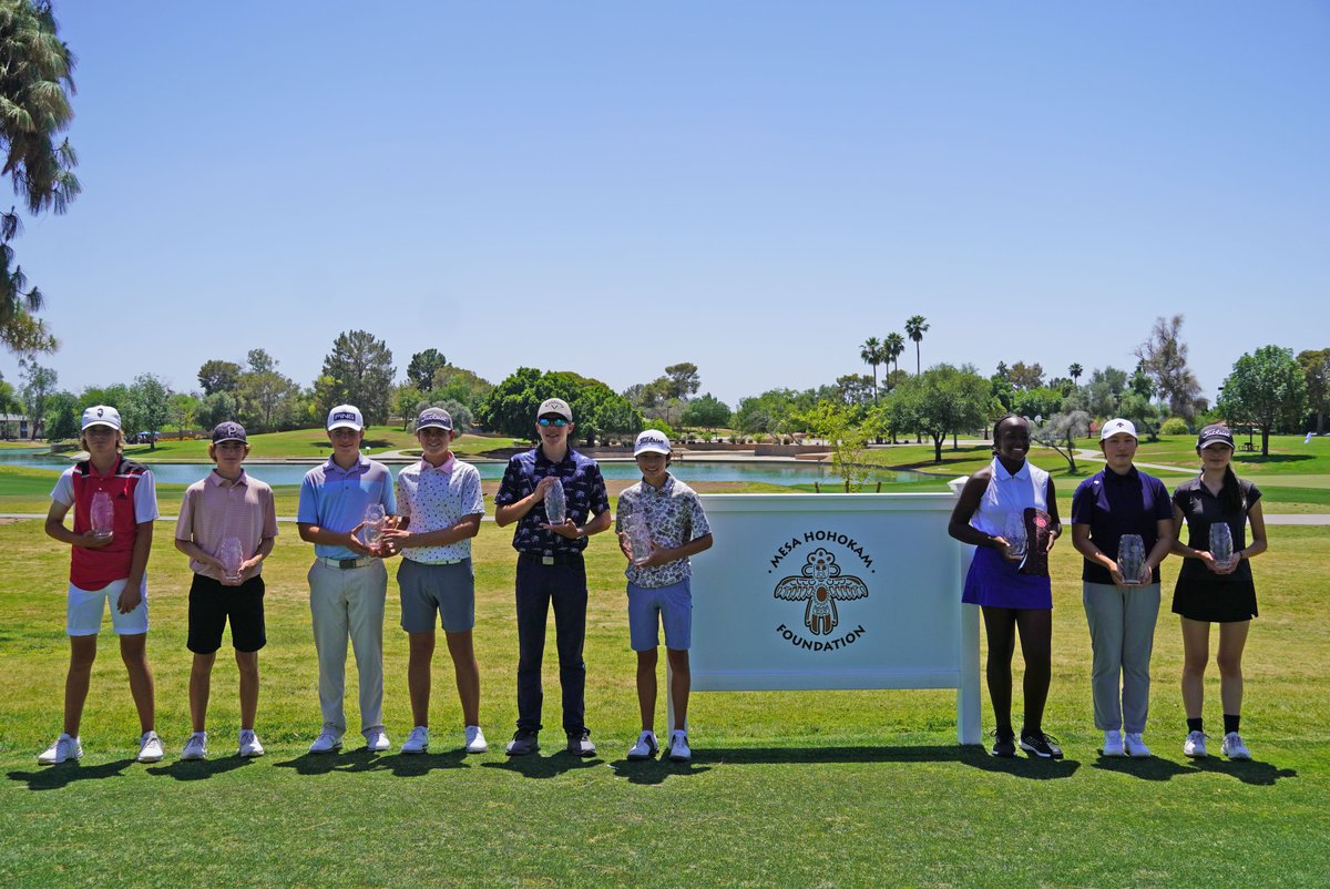 Sponsor shoutout! Thank you to the #JASThunderbird title sponsor, The Mesa Hohokams, for supporting the AJGA.