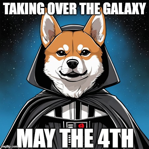 dogevadertoken's tweet photo. @Crypto4bailout i am the narrative. #StarWarsDay #memecoin ready to take on the world with no shady bullshit.  get some $dvader

lfg and live on the moon together https://t.co/MGA9BkGxn9