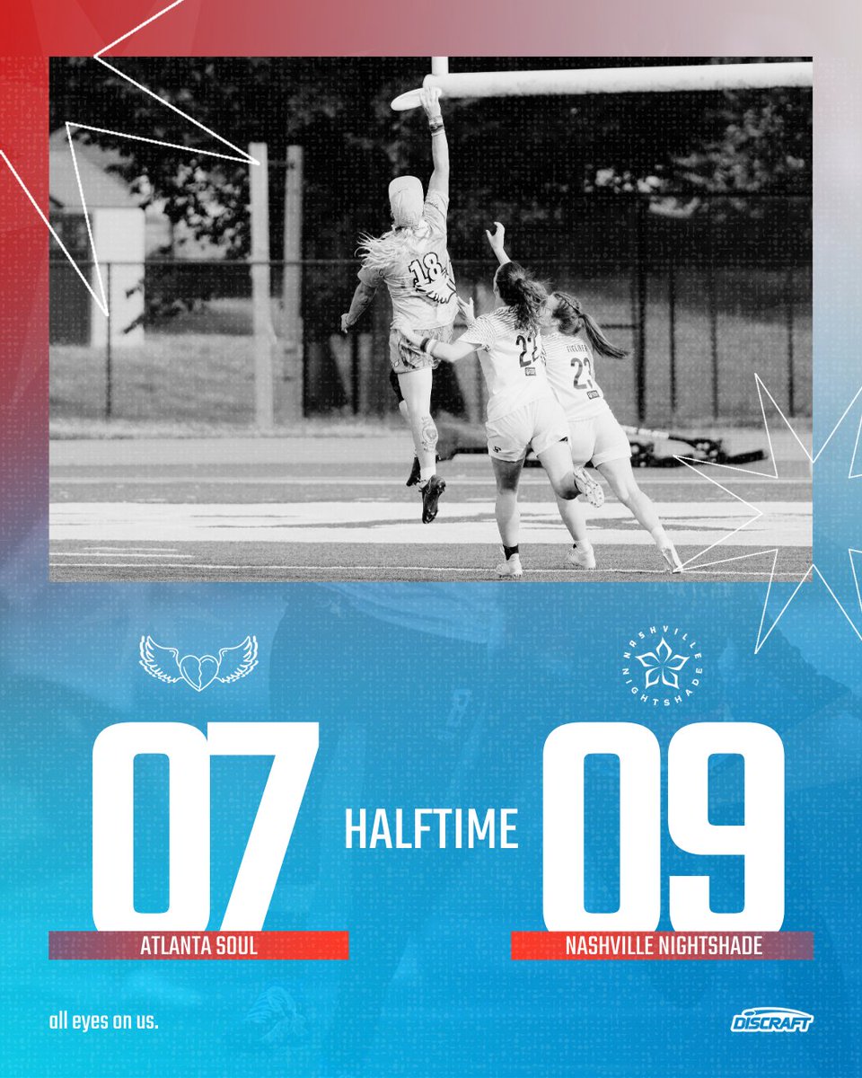 🪻 @NashNightShade leads at half! 📸: Alex Tat