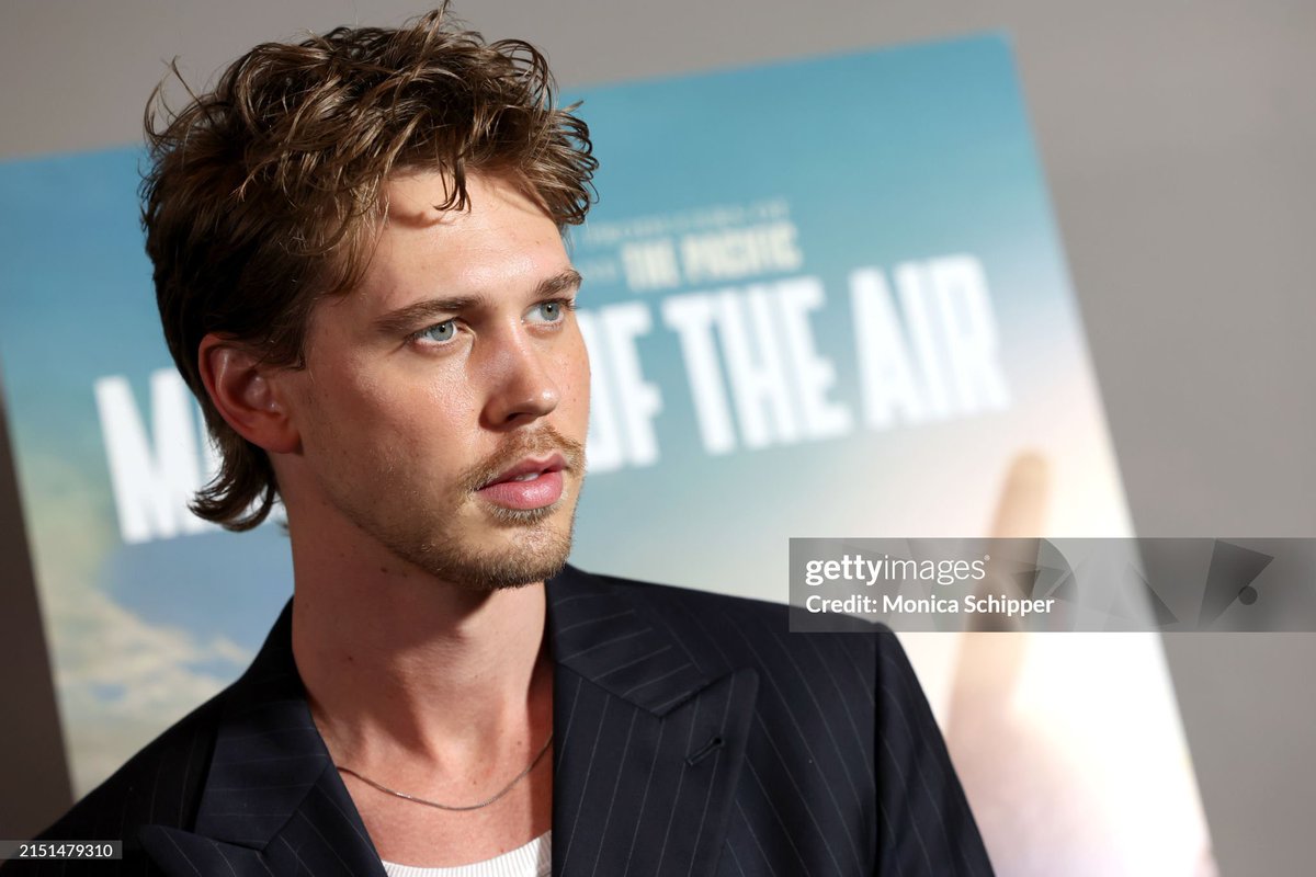 Austin Butler arrives at Apple TV+‘s Emmy FYC activation Event in Los Angeles.