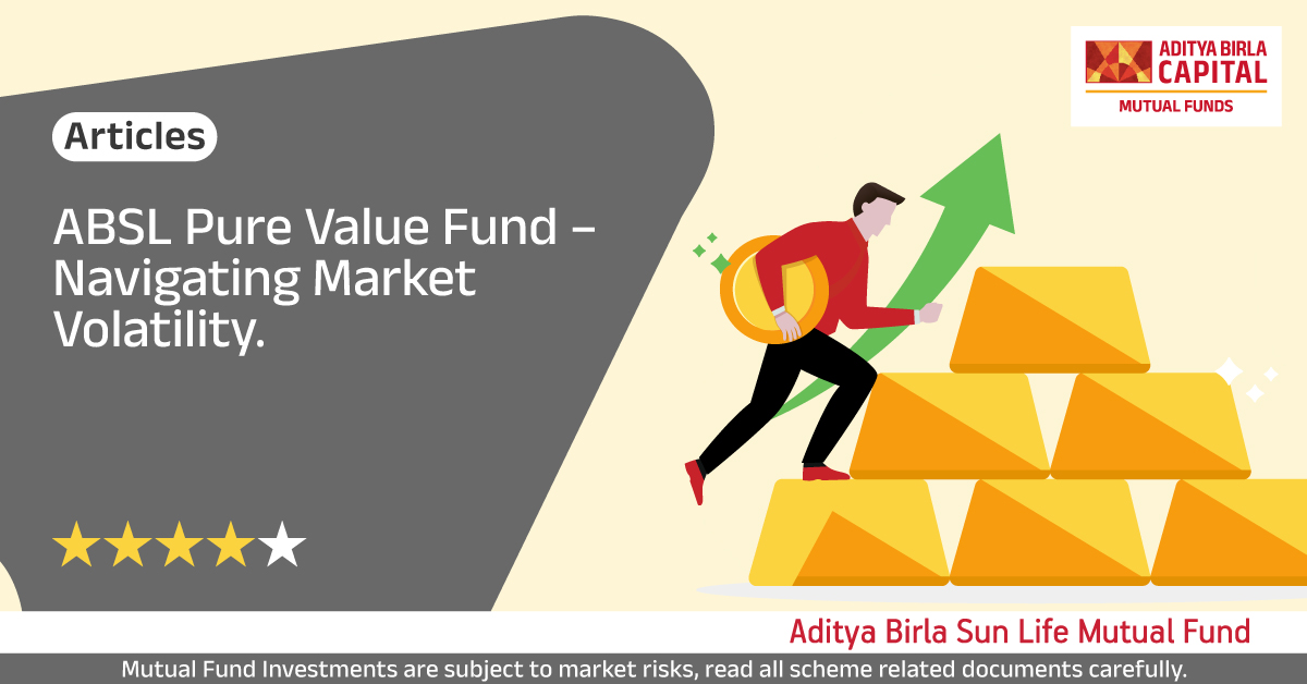 Smart investors prioritise 'value for money' deals in their portfolios. Get familiar with one such investment with Aditya Birla Sun Life Pure Value Fund.    
Learn A to Z about its potential in our latest blog: t.ly/9bkqM 
 
#TrueValue #ABSLMF #MutualFundInvestments