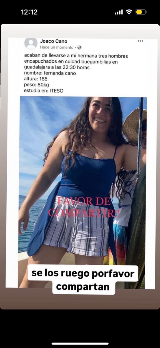 🚨🚨🚨🚨🚨

Atención chica secuestrada ayer en el Frac. Buganvilias, Zapopan, Jal. 
Se les pide dar rt. hasta encontrarla! 
Basta de este gobierno inútil, de abrazos, #GobiernoCriminalCorrupto 
#NiUnVotoANarcoMorena
#MéxicoDespierta !