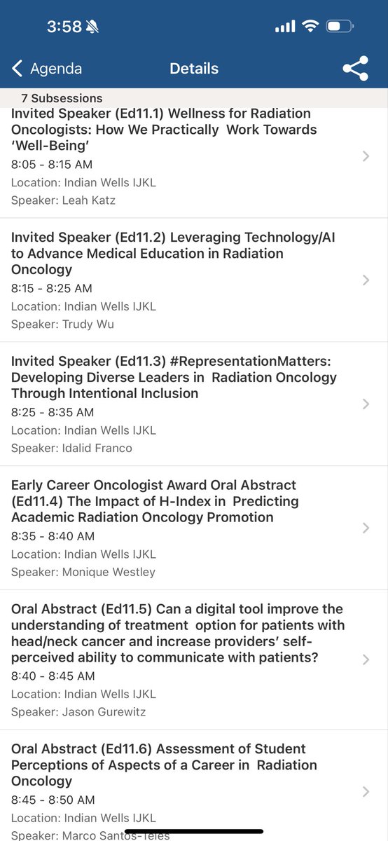 If you are still around tomorrow don’t miss one of the best @ArsRocket @RadiumSociety #ARS2024 sessions⤵️ #RepresentationMatters @LatinasInMed @LatinxOncology @ARRO_org @ACRORadOnc @ACROresident #DEIinRO #Leadership