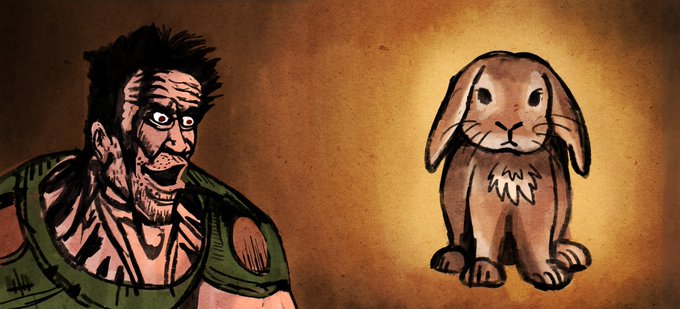 「rabbit upper body」 illustration images(Latest)
