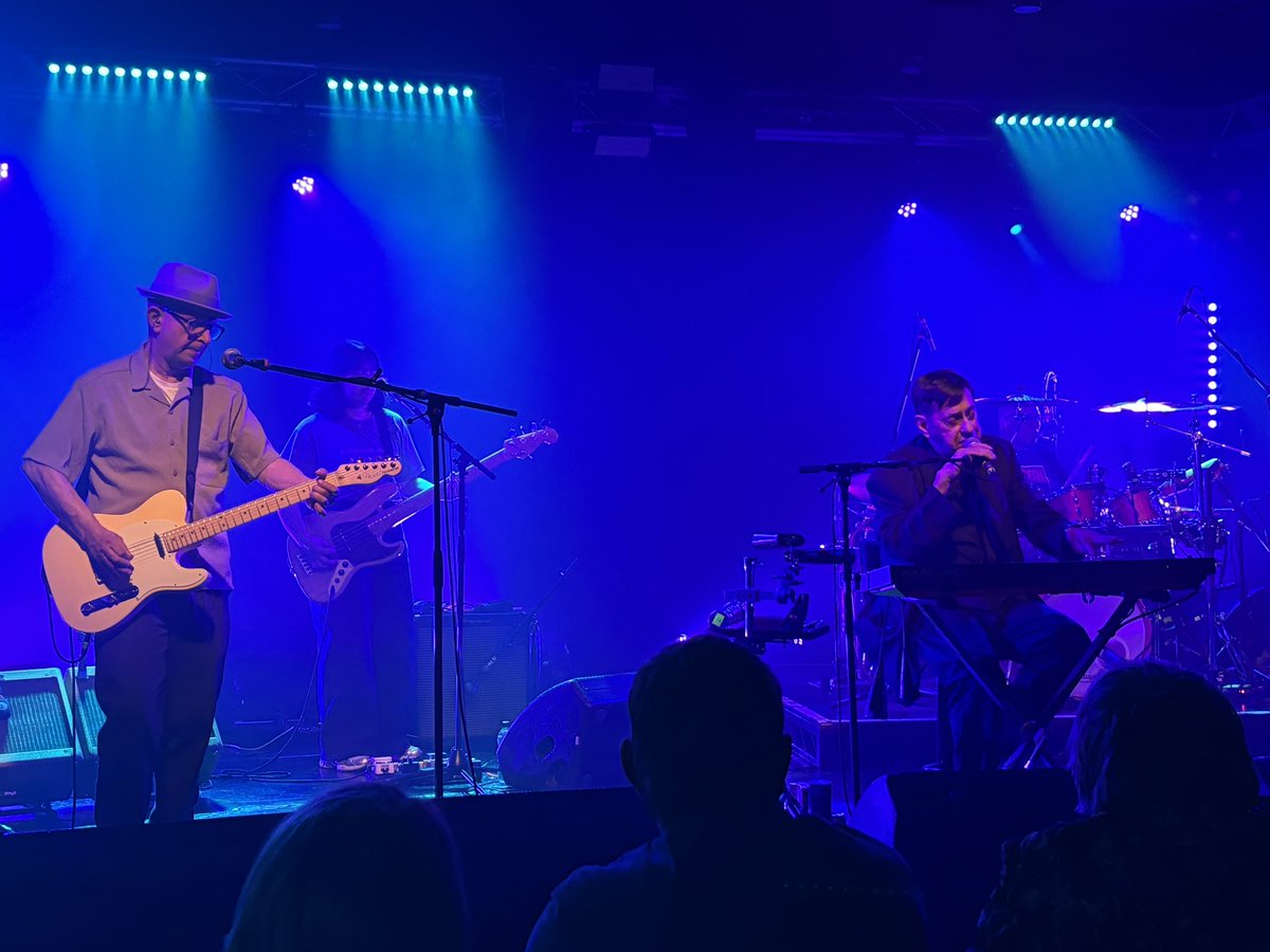 To @WedgewoodRooms again this evening and a change of tempo with A Certain Ratio, playing their excellent new album in full followed by a selection from their long career. So dancey after all these years, @acrmcr are funkin’ phenomenal!