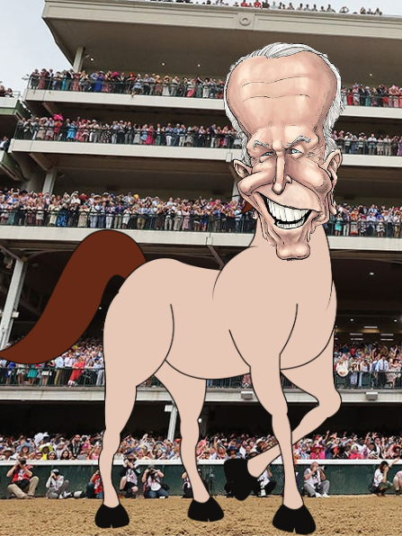 What would his name be if Joe Biden was a horse at the Kentucky Derby?