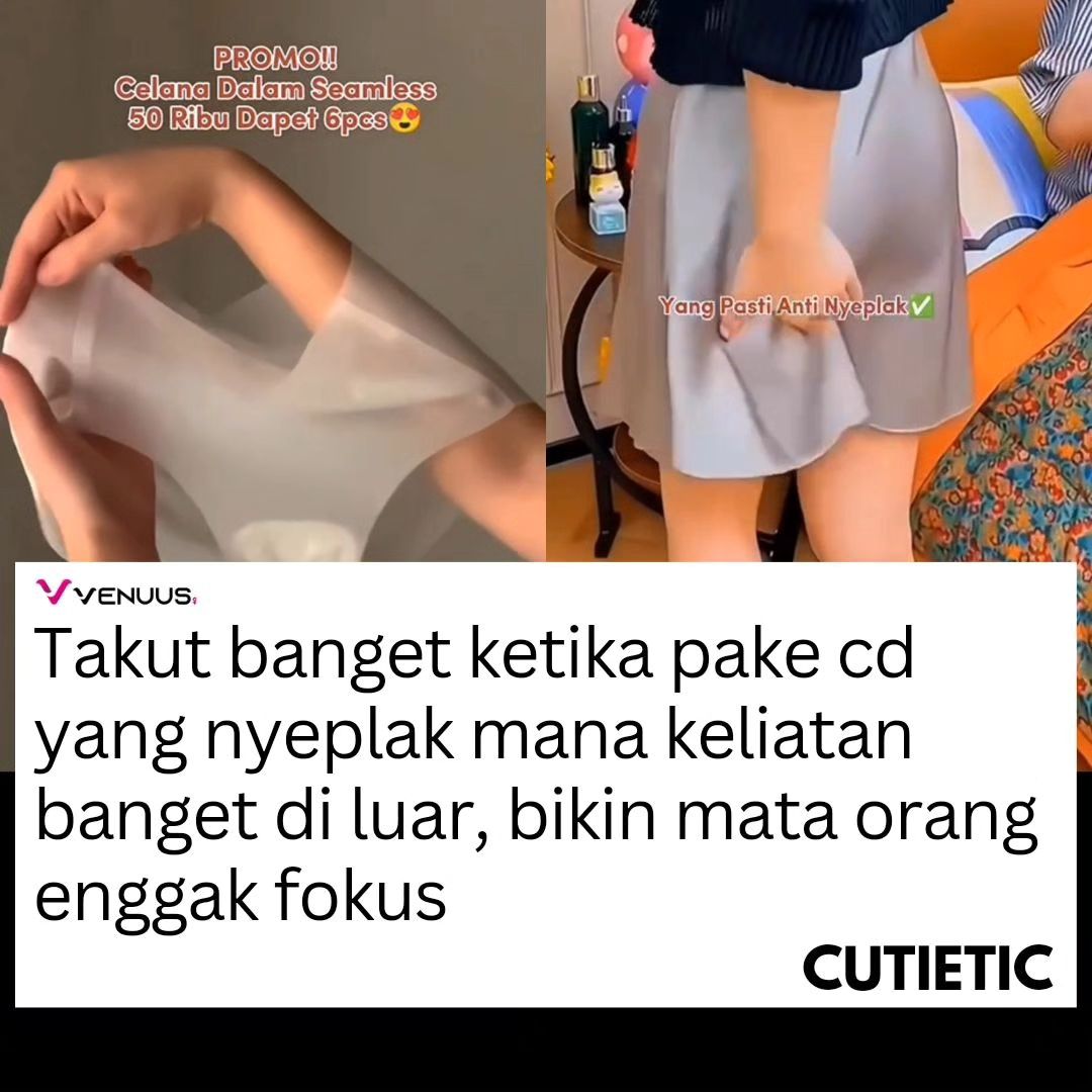 GAGAL FOKUS KETIKA PAKE CD YANG NYEPLAKNYA KELIATAN BANGET DI LUAR 😭😭 Netizen : Penting banget ini buat ciwiciwi 🥰 .