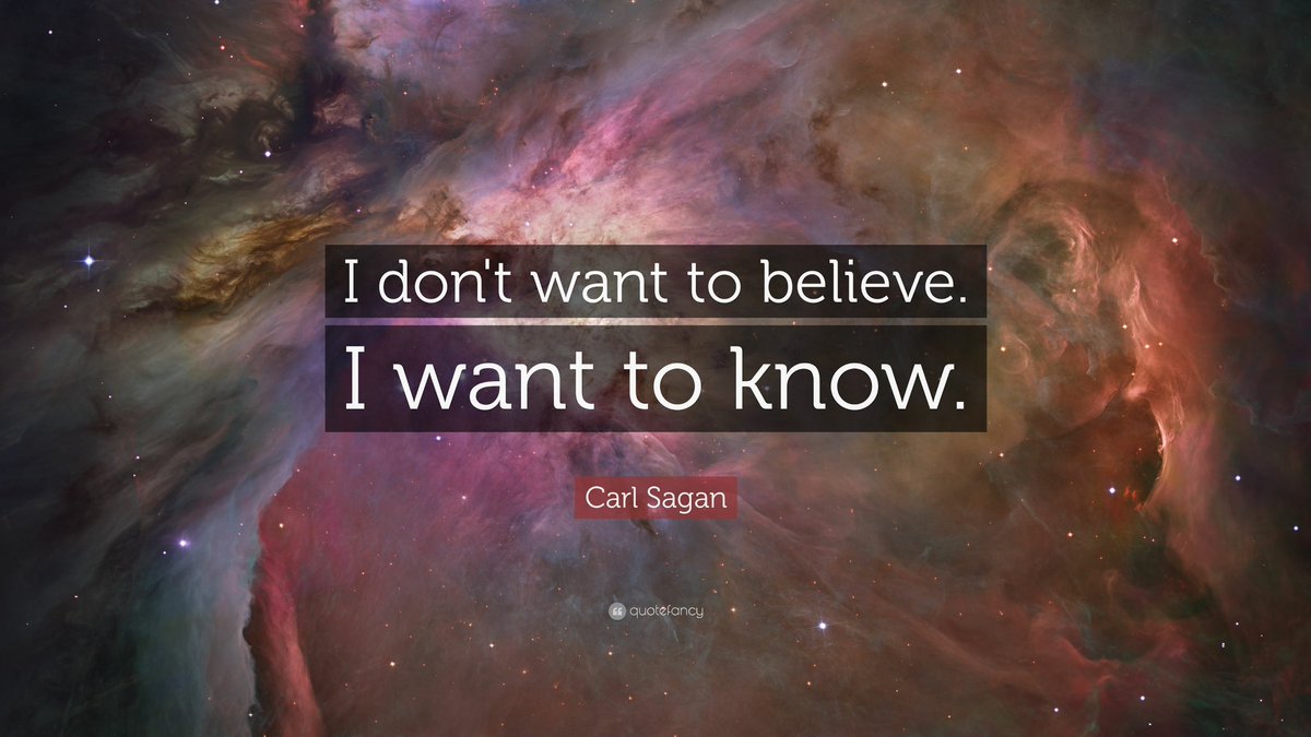 Who was your childhood/teenage years science hero?   Carl Sagan here! (& didn’t choose to work on #MDSsm because he died from it, just a coincidence)…