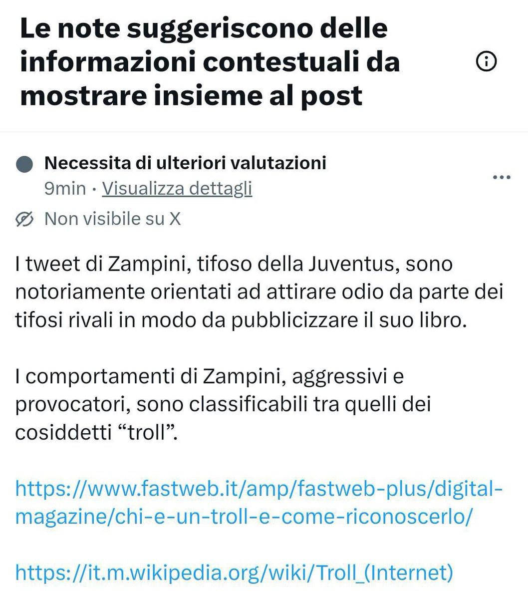 L'incapacità di sopportare il pensiero altrui, di rispondere argomentando, la disabitudine a leggere opinioni diverse da quelle gradite, la poca serenità nonostante il periodo felice. Eppure era un semplice 'chiudi gli occhi e immagina se'. Fratelli, che delusione!