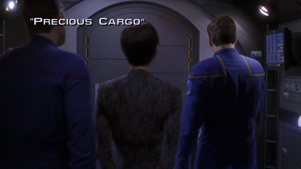 'Precious Cargo' has become a notorious #StarTrek bomb, and I think it has rightfully earned that reputation. I appreciate the attempt to hit on old Hollywood screwball comedy tones, but the show just isn't equipped to successfully embrace and execute it. Grade: F #TrekRewatch4
