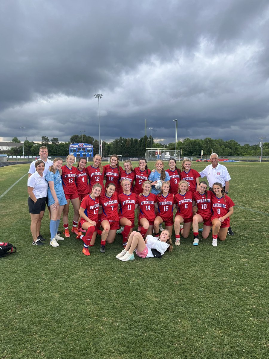 Congratulations to the Riverside Girls Soccer team for defeating Indian Land today 4-1 today and earning their spot in the Upper State Finals!