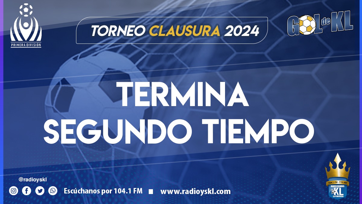 ⏱️45'

#MLimeño 1-3 #AlianzaFC 
⚽JC Portillo (9')
⚽E. Alvarado (23')
⚽A. Rodríguez (51')

#LaPrimera

Señal #YSKL #1041FM