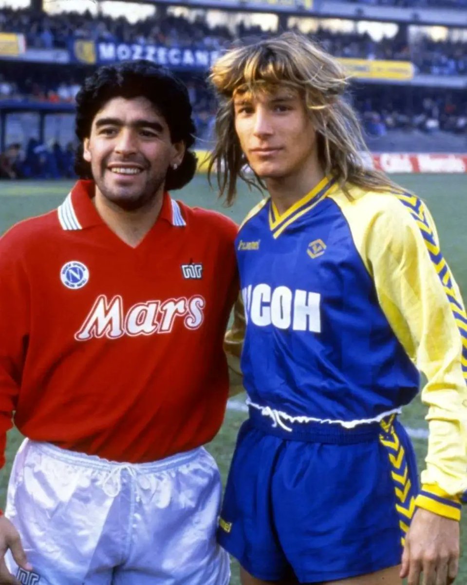 Maradona'yı tanımış olmalısınız ama peki yanındaki kim? ⚽