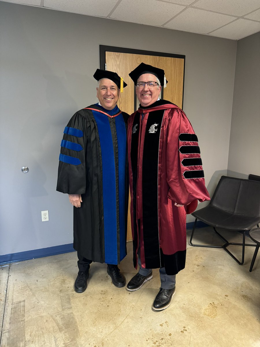 Two of the best! Go Cougs! #commencement2024 @WSUVancouver