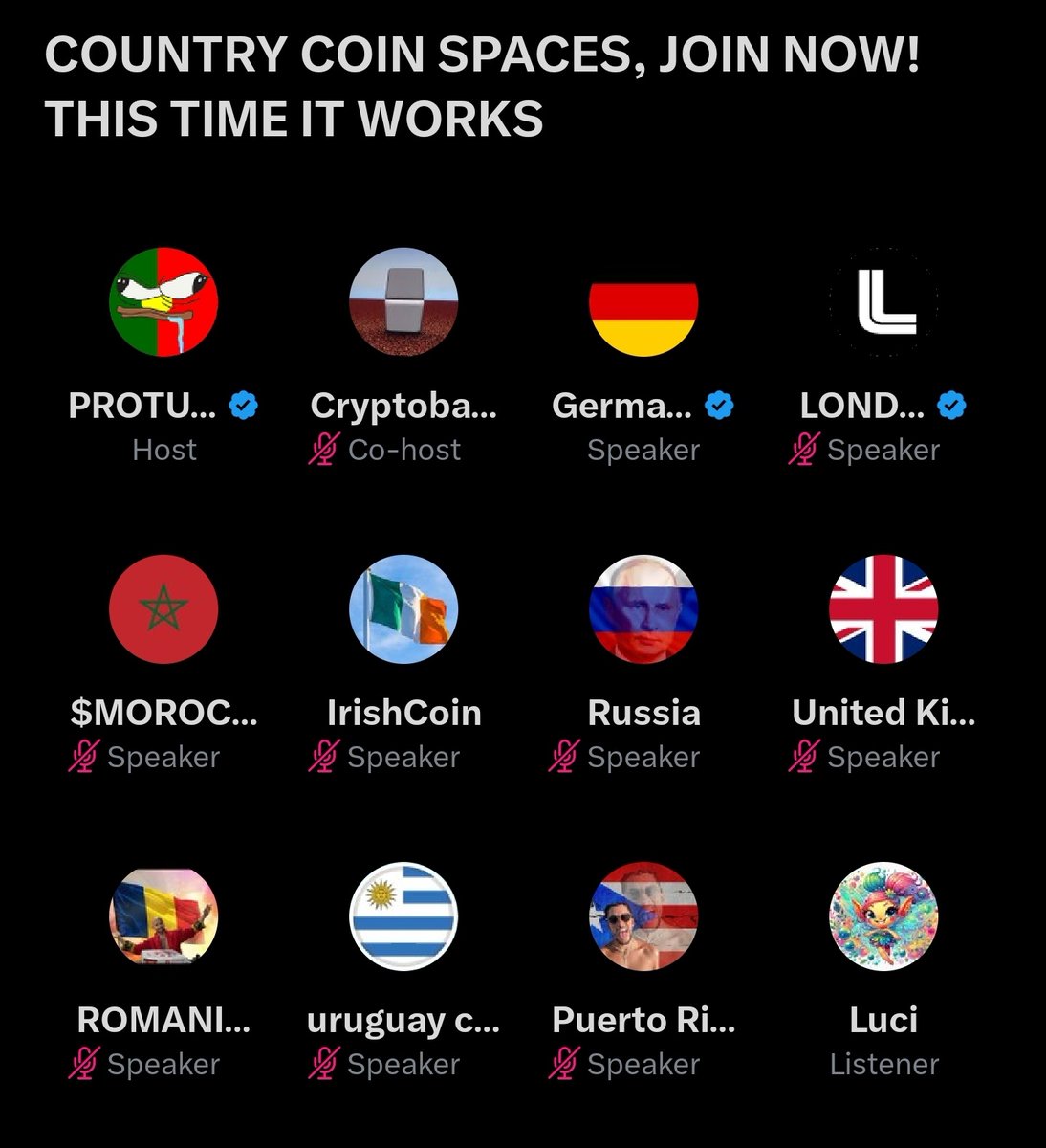 MOM is always watching!

The new world map is coming!
Congrats <a href="/protugalsol/">PROTUGAL</a> for hosting the memenited nations space!

Is it true that <a href="/USA_ON_CHAIN/">American Coin 🇺🇸🦅</a> is fighting everyone on GCs?