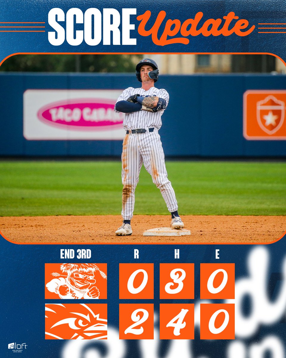 Holding a two-run lead to start this one! #BirdsUp 🤙 | #LetsGo210