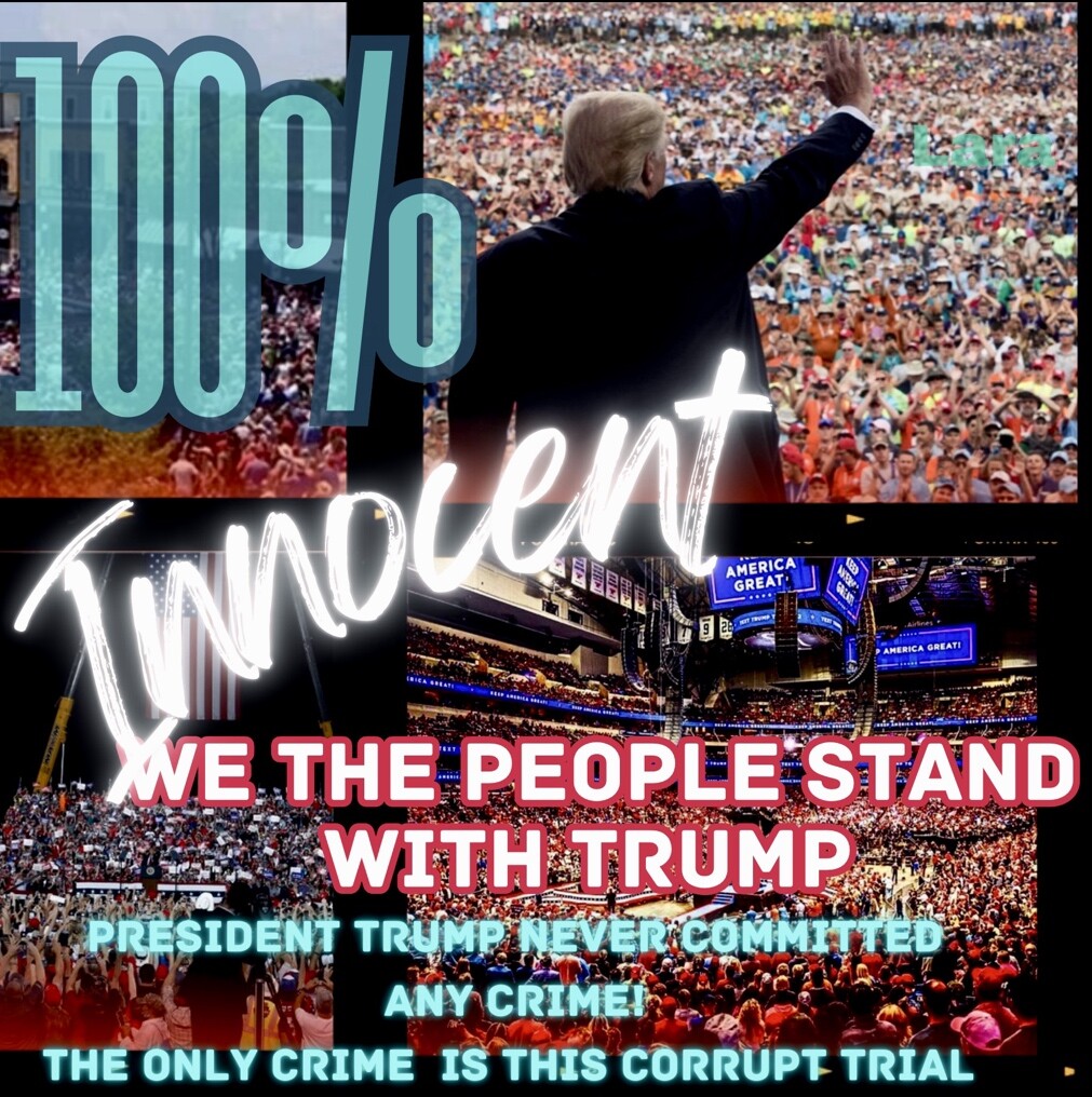 #IStandWithPresidentTrump  #TrumpIsInnocent  #Trump2024AmericasChoice