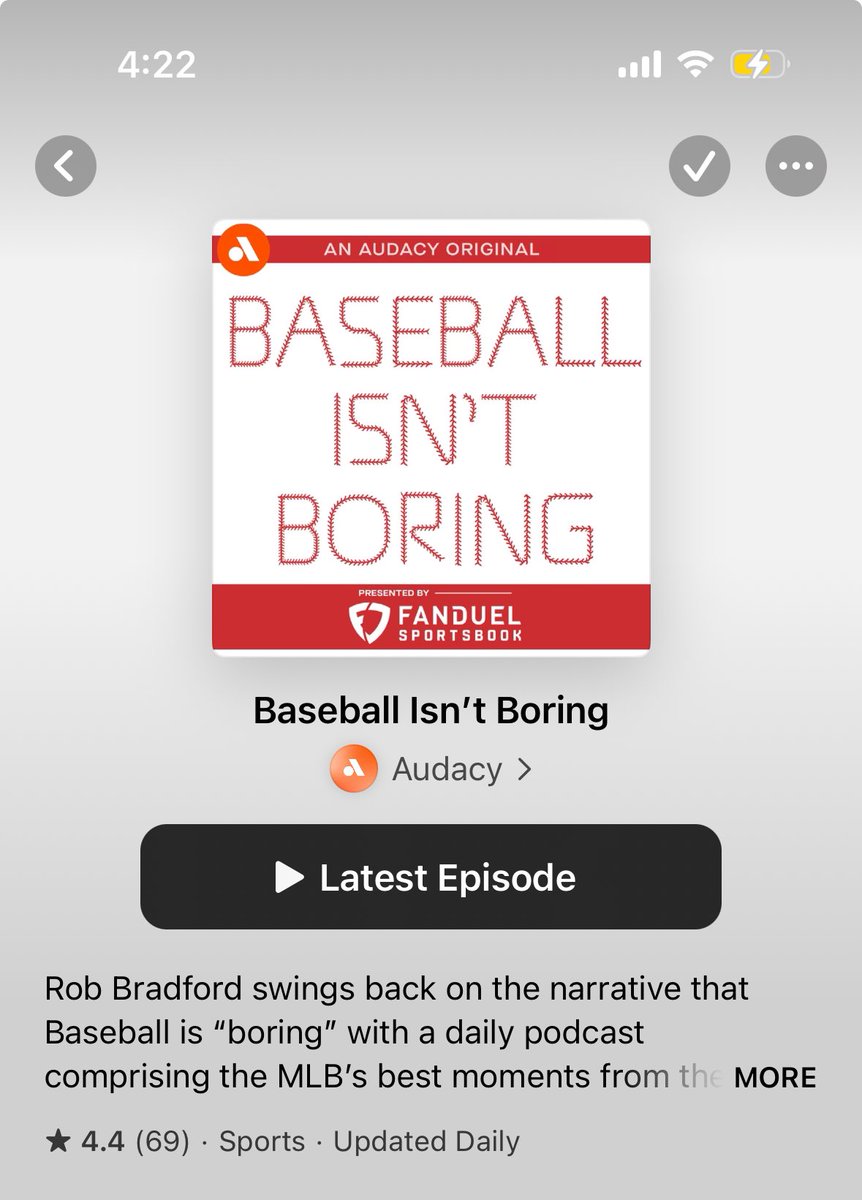 @bradfo @BBisntBoring Best baseball podcast there is!