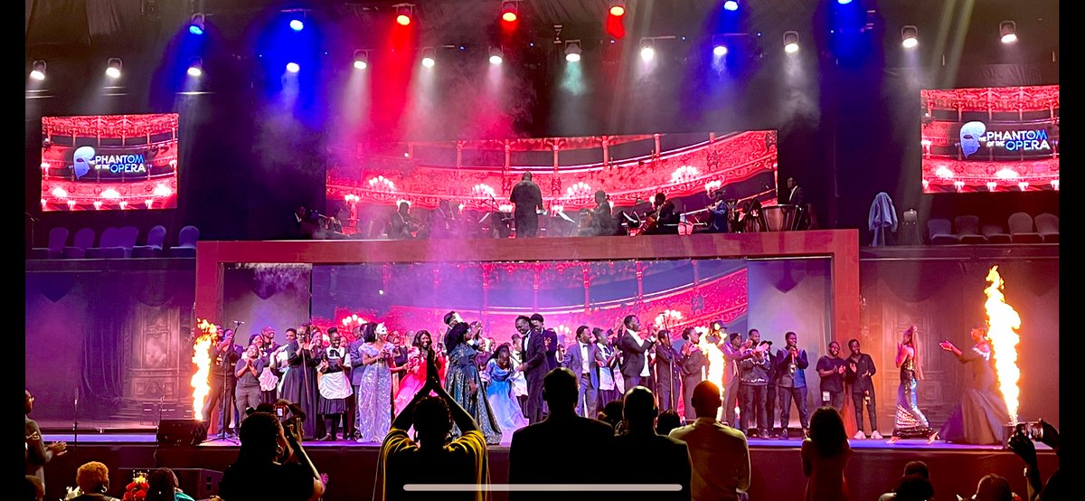 What an incredible premiere of the musical 🎶 The Phantom of The Opera 🎶 at Kampala Serena! Definitely a night to remember! My compliments to @TimelessUg 👏👏 And do not despair: If you missed the show tonight, you may see it at the @uncc_ug later this month. #PhantomOfTheOpera