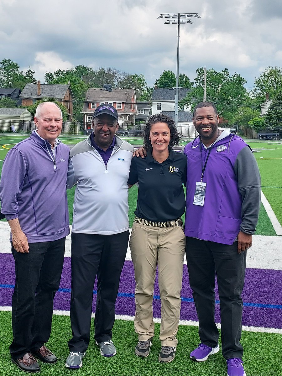 Always a pleasure to spend time with leaders I admire and respect. @purpleraiders and @cap_athletics both in good hands!