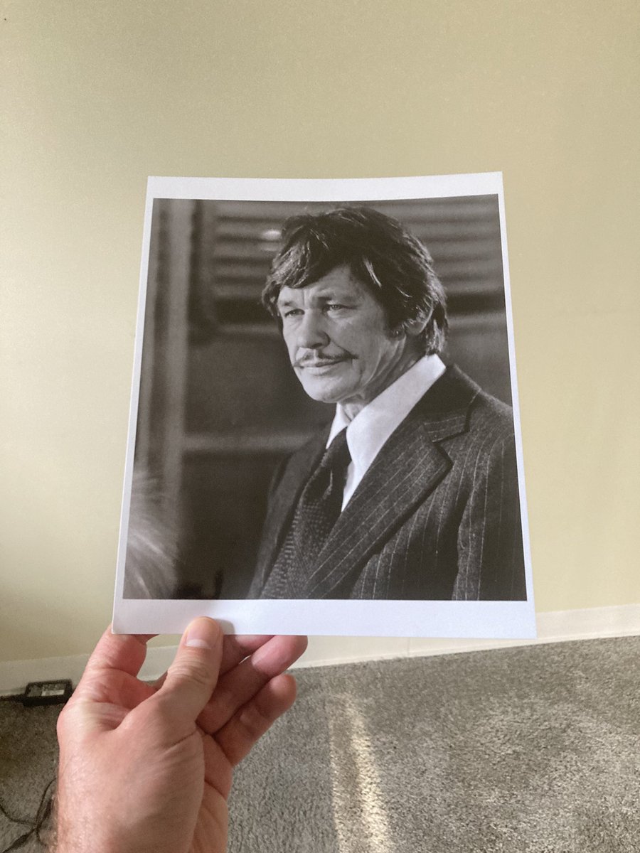 Look who came in the mail today. #CharlesBronson