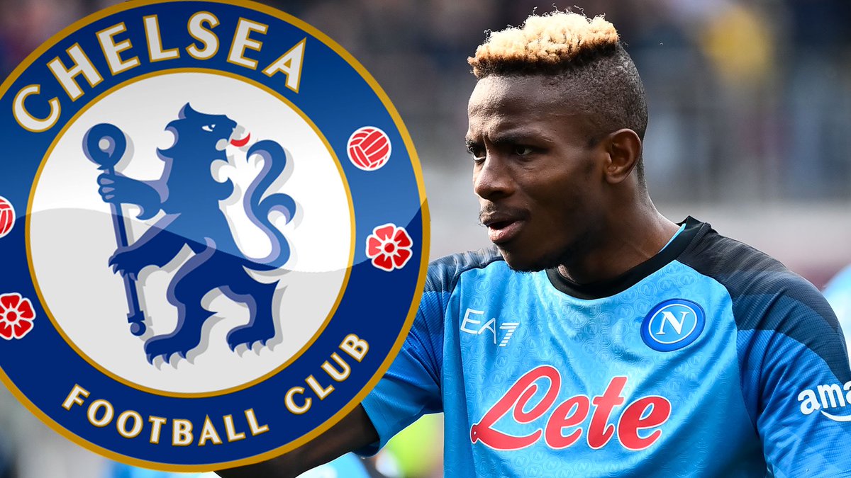 𝐁𝐑𝐄𝐀𝐊𝐈𝐍𝐆: Chelsea have made first contacts with Napoli for the signing of Nigerian striker Victor Osimhen! 🇳🇬