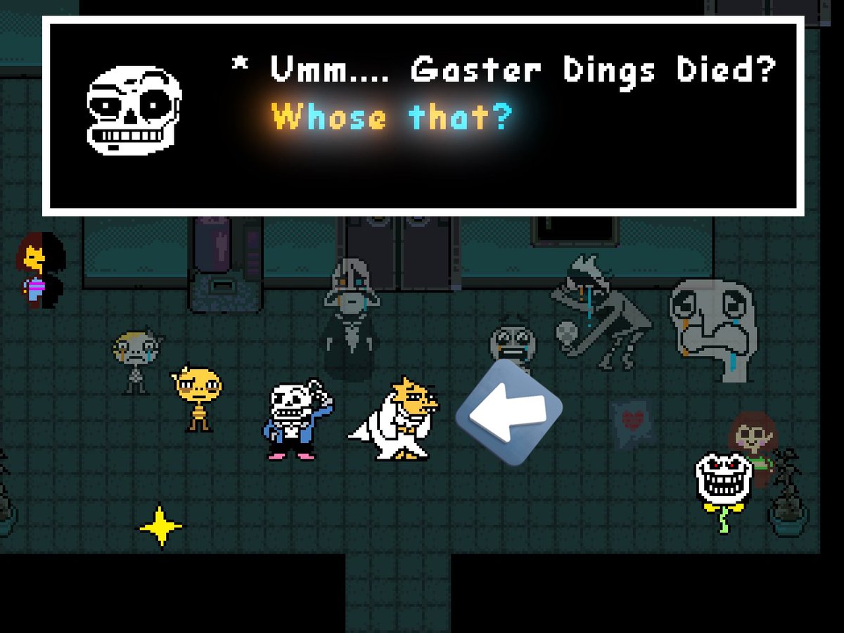 'alphys isnt related to gaster' erm... what's this then? checkmate libarel!! 🤣🤣