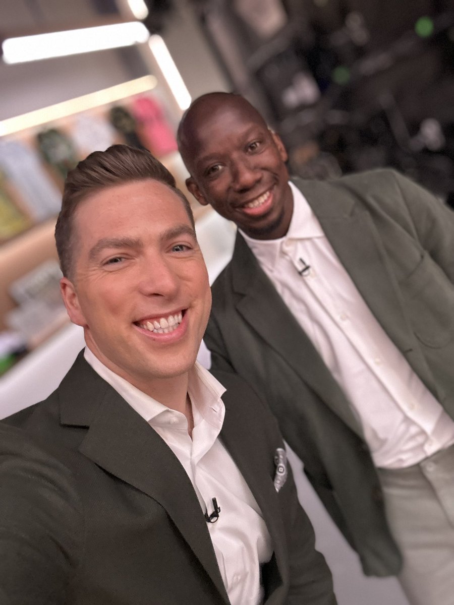 Two lads in their Masters jackets, ready to rock for #MLS360! We’re coming up live now on @AppleTV, and remember it’s free for everyone this weekend! #MLS