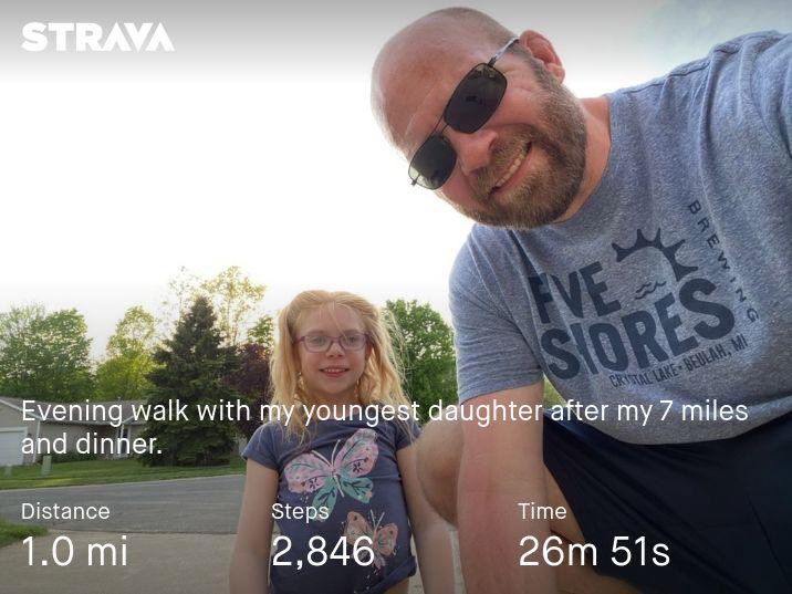@MelindaHoward4 @fit_leaders @on_running @GRMarathon @TeacherFit_ @MichiganDNR @mjakubows @miles_for_mike @GVSU Thanks.  Then the youngest of the #PiccardGirlTrifecta asked to go for a walk with me after dinner.