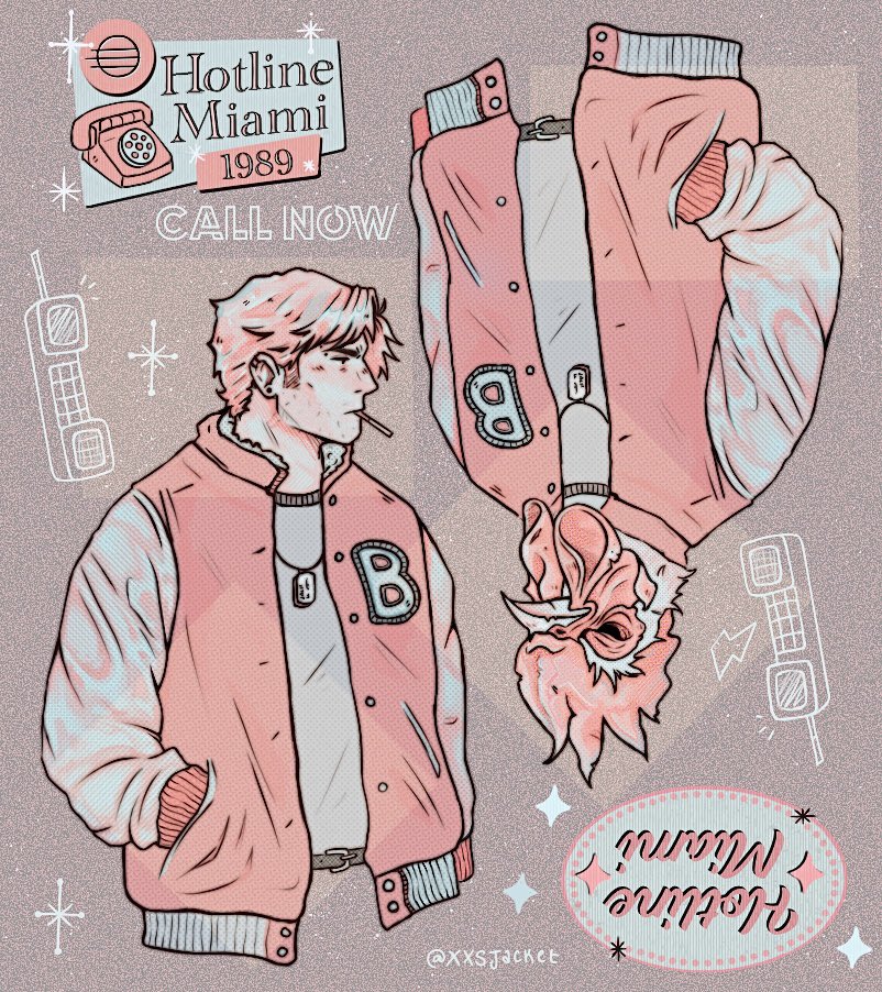 xxsjacket's tweet image. CALL 1-800-HOTLINE MIAMI ✨
#hotlinemiami