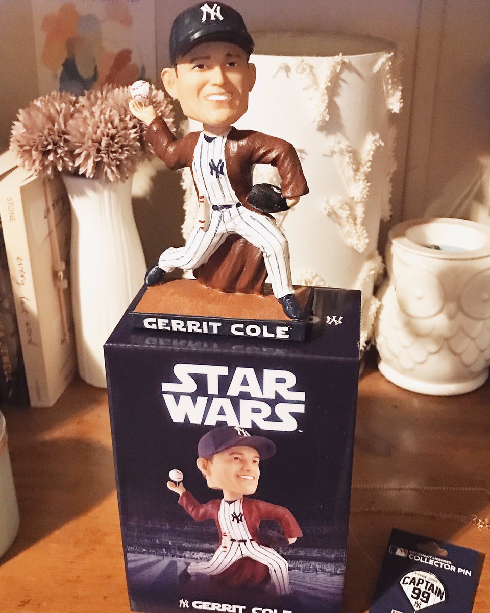 Mission Accomplished : Got my first bobble head.  👏🏼⚾️ 🥹#newyorkyankees #gerritcole