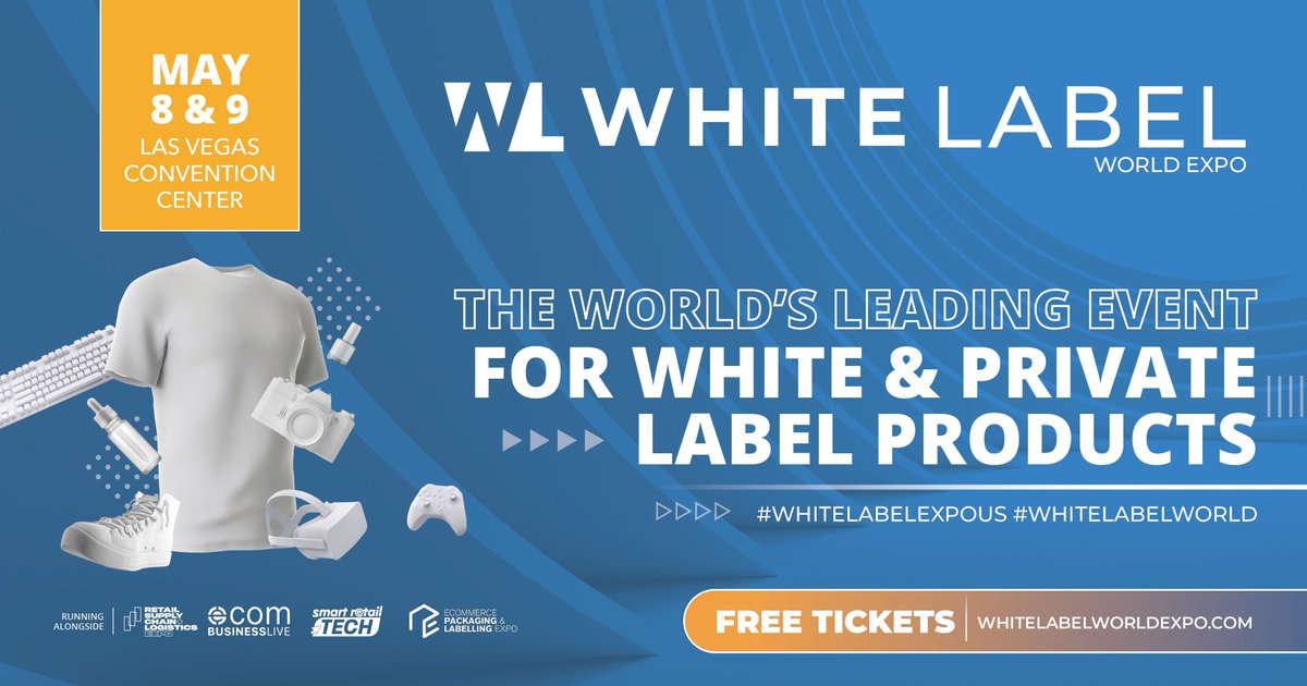 Just to remind you that May 8th & 9th is the White Label World Expo Las Vegas 2024! Meet manufacturers for all your white label products including #Vaping & #CBD ! 👉 bit.ly/3SDzih9 @White_LabelUS #whitelabelworld #whitelabelUS #LasVegas #Vape #2024Events #Ecigclick