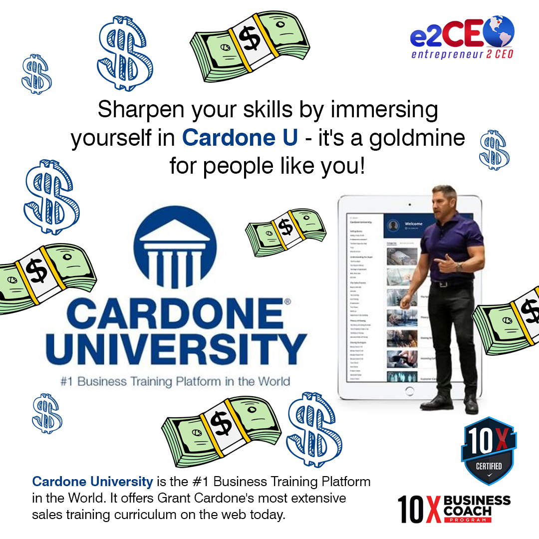 👉 Start transforming your skills today: e2ceo.com/product/cardon…

#CardoneUniversity #e2CEO #SalesTraining #BusinessGrowth #InvestInYourself #Entrepreneurship