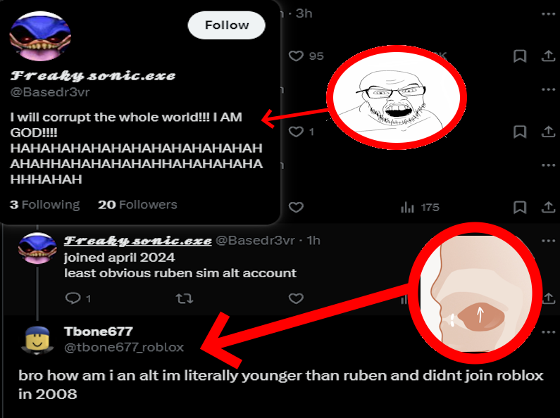 feeblebeebop's tweet photo. @tbone677_roblox @Basedr3vr @realRubenSim @PhettacheeseOG https://t.co/AKhY9LpVeq