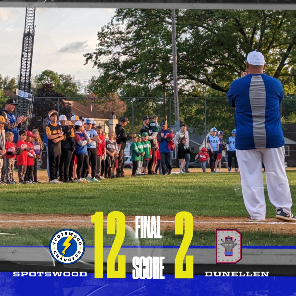 Cole Frost picked up his first varsity win against Dunellen at Michinlin Field in Milltown. Mason Bitalla had 3 hits and Carter Cumiskey homered for the Chargers. Coach Fredricks picked up his 300th career win as coach at Spotswood. highschoolsports.nj.com/game/911934