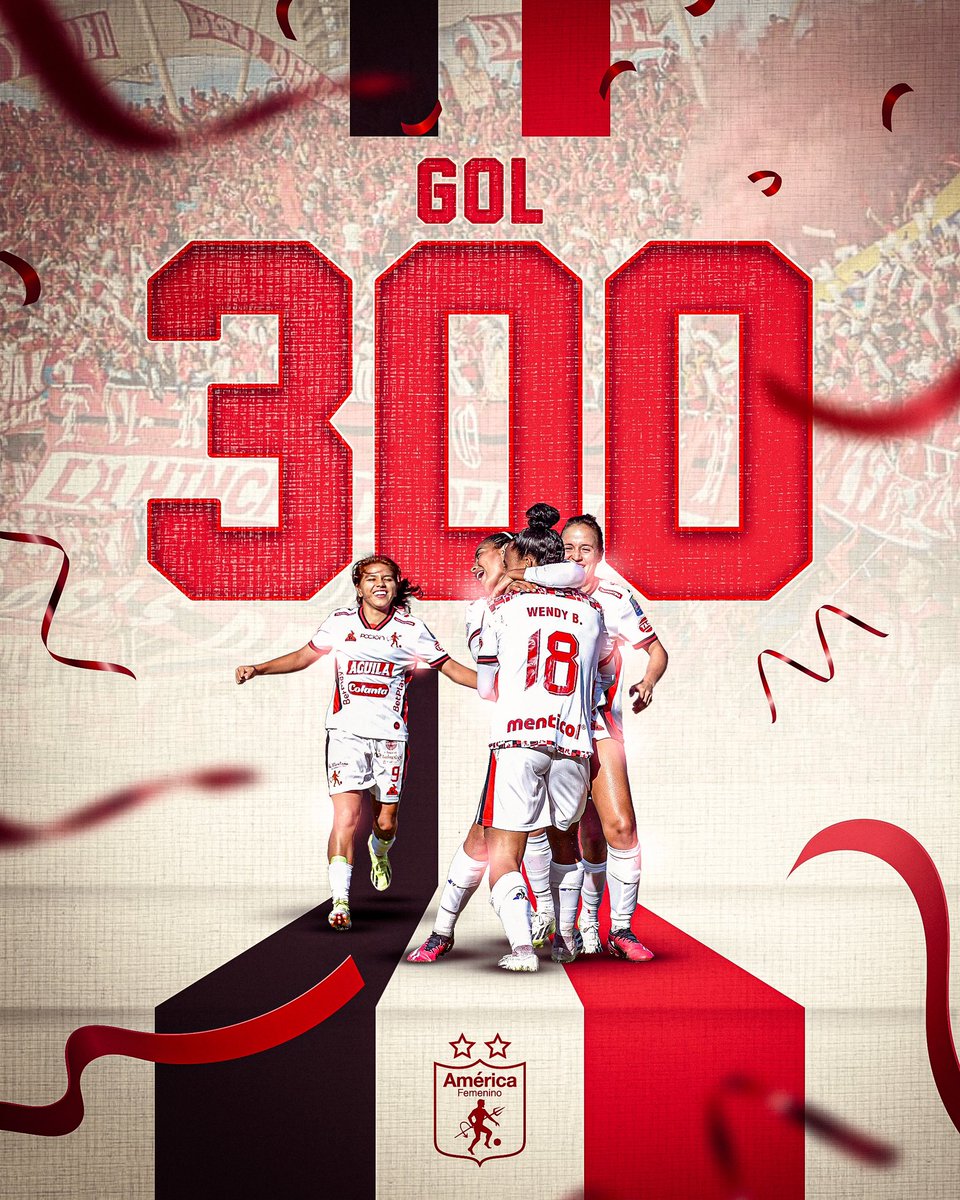 ⚽️ 𝗚𝗼𝗹 3️⃣0️⃣0️⃣: 𝗱𝗲𝘀𝗯𝗹𝗼𝗾𝘂𝗲𝗮𝗱𝗼 🔓 🇦🇹 300 gritos de gol, 300 razones para celebrar. ¡Sigamos haciendo historia! ❤️‍🔥