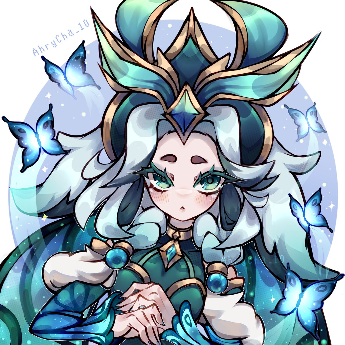 ✽Faerie Court Lillia✽ (✿ฺ-ω-) #leagueoflegends #LeagueOfLegendsFanArt #ArtofLegends