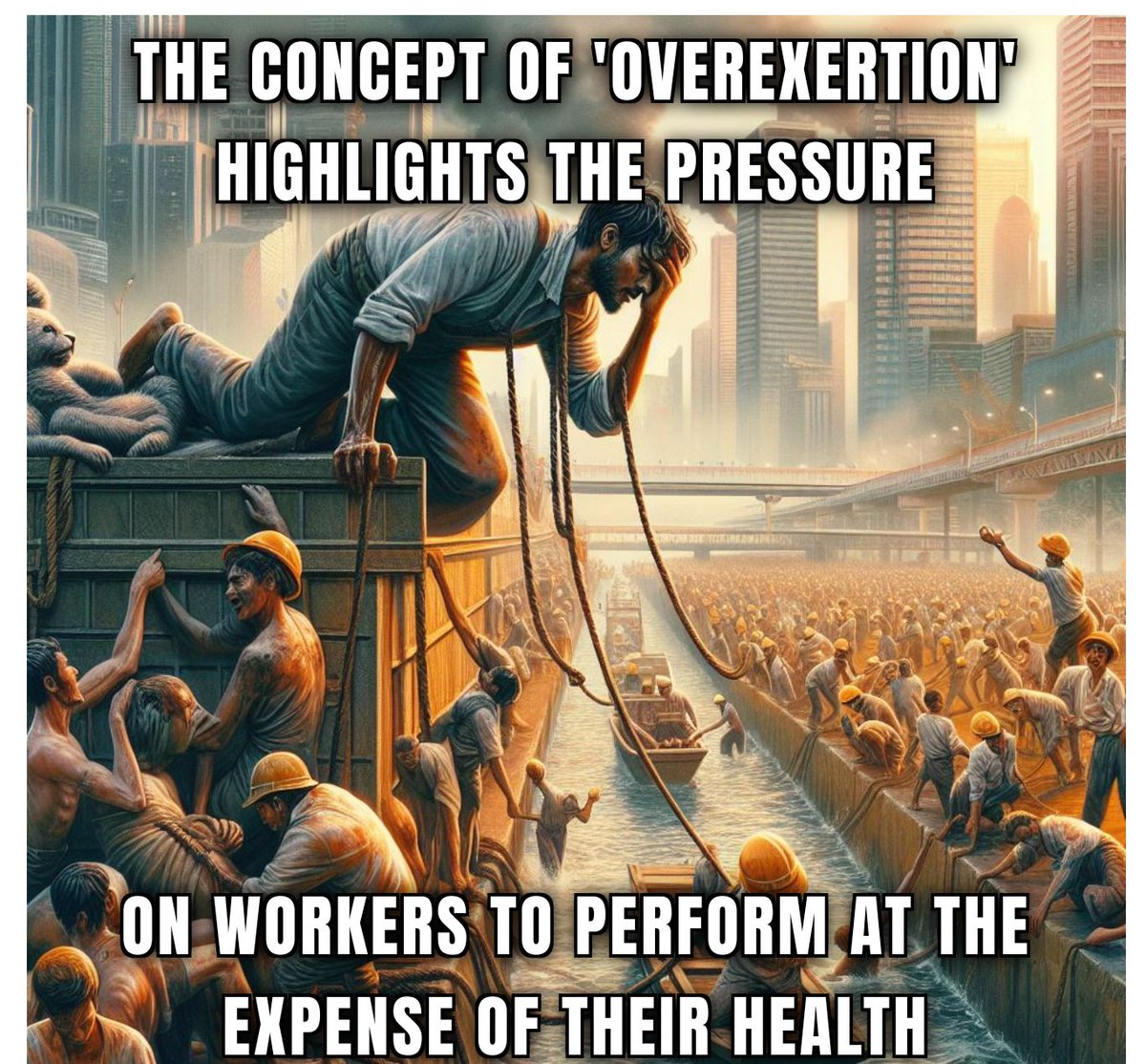 The concept of 'overexertion' underscores the pressure on workers to perform at the expense of their health. It's time to prioritize well-being over productivity. #InjuredWorkersUnite #HealthFirst