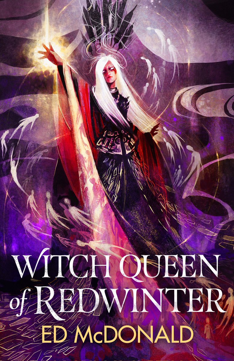 If you're a reader who has been waiting for the series to complete before going in, WITCH QUEEN OF REDWINTER lands in November (US and UK). This would be a good time to start reading in prep!