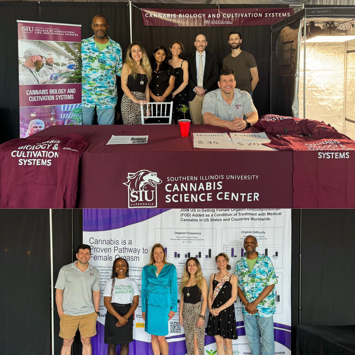 The 2024 Academic Cannabis Conference was a success. It was a great event to interact with individuals with different backgrounds and expertise. See you next year! 

#cea #controlledenvironmentagriculture #horticulture #plantsciences #agronomy #science #cannabis #siu #thisissiu